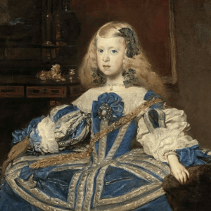 Foto mostra Asburgo - L'infanta Margherita in abito blu, D. Velasquez