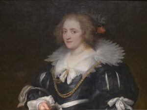 Conferenza Asburgo - Ritratto di Amalia di Solms-Braunfels, Anton van Dyck