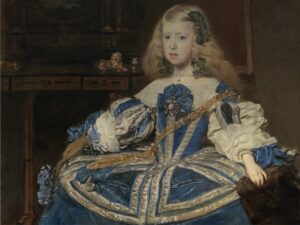 News mostra Asburgo - L'infanta Margherita in abito blu - D. Velasquez