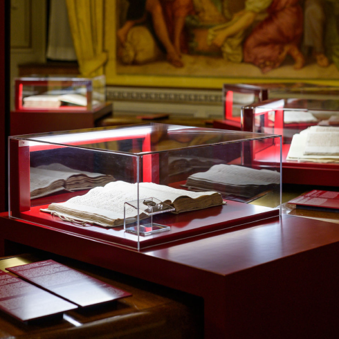 Historical Archive Display Case