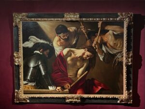 News fine mostra Asburgo - L'incoronazione di spine, Caravaggio