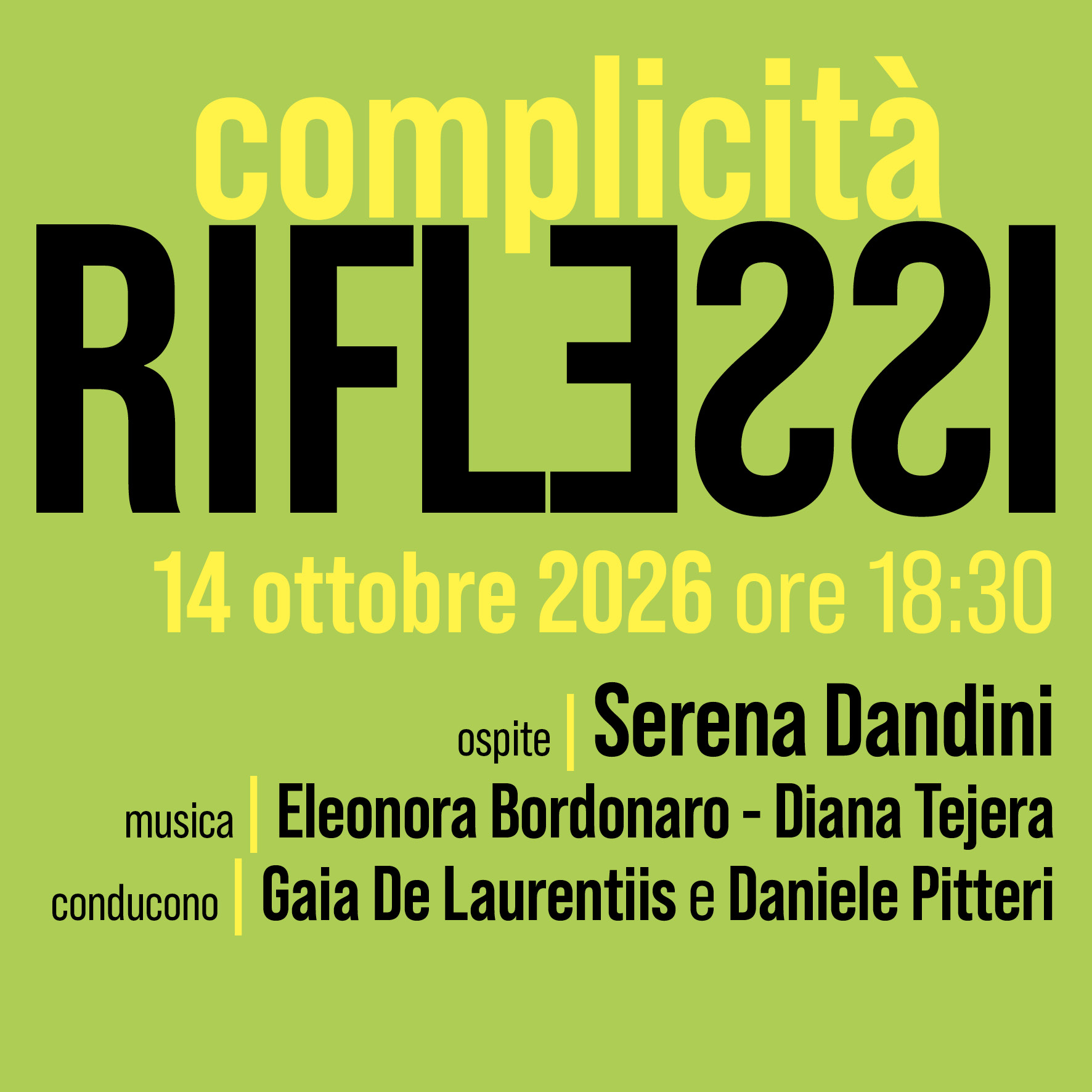 Header RIFLESSI Serena Dandini
