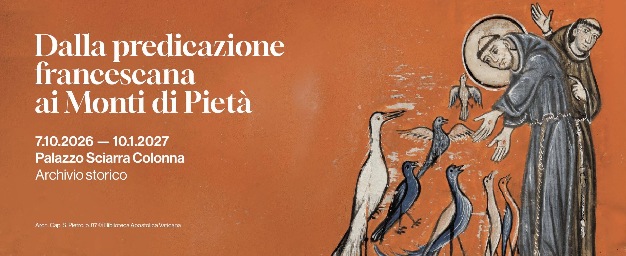 Mostra San Fracesco | La predicazione francescana ai Monte di Pietà