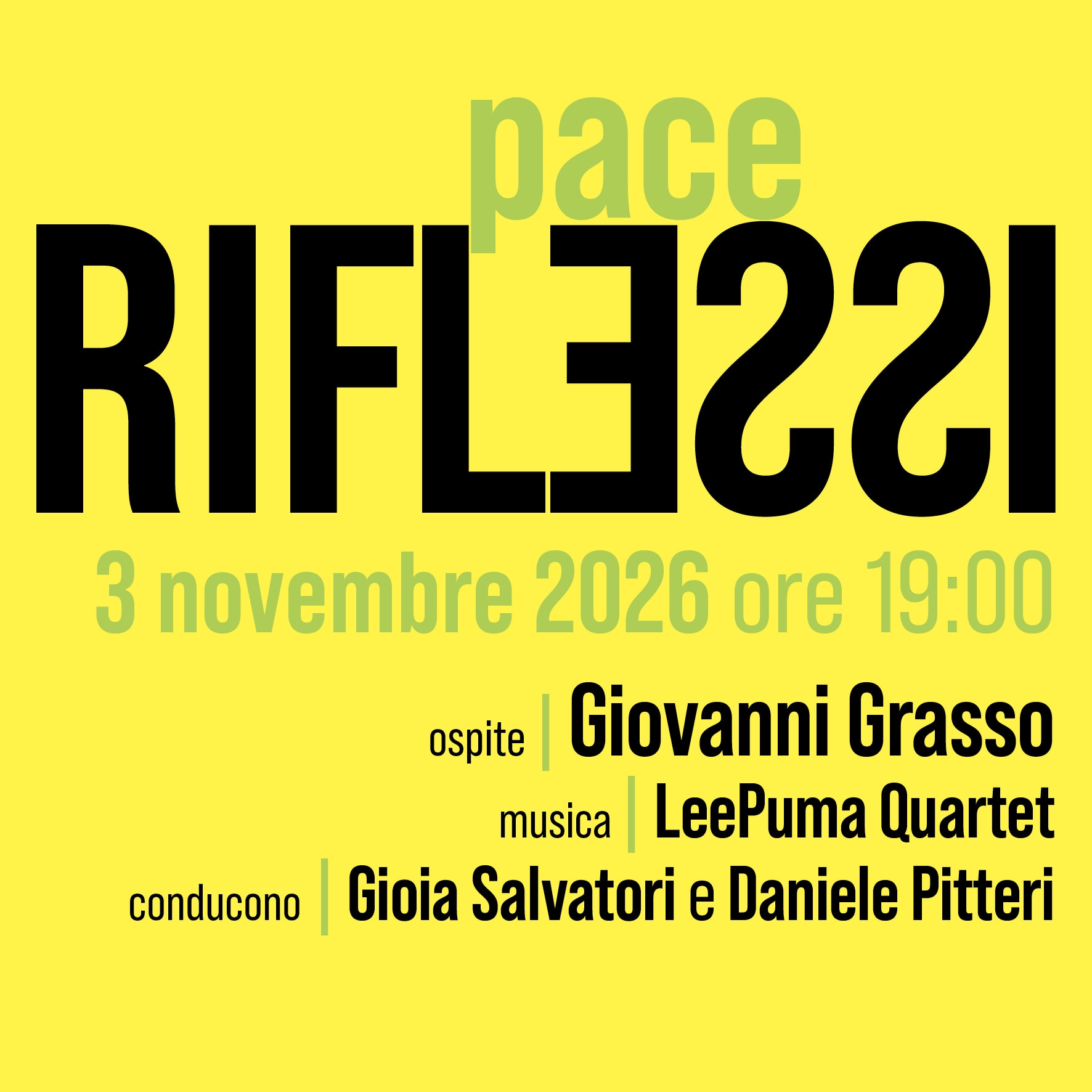 Header RIFLESSI Grasso - Pace