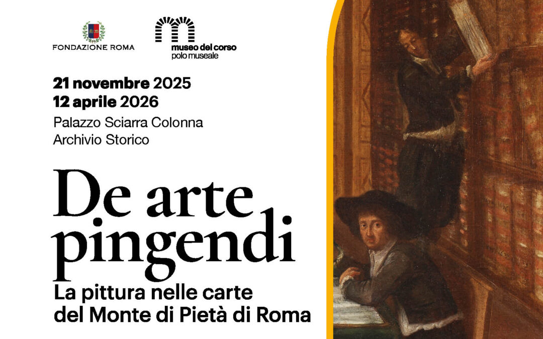 De arte pingendi. Painting in the Records of the Monte di Pietà of Rome